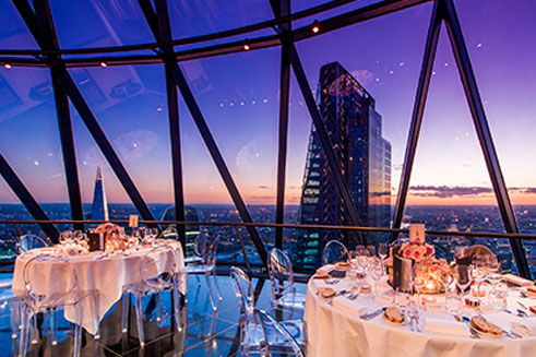 DMC Event Space – The Gherkin, London England