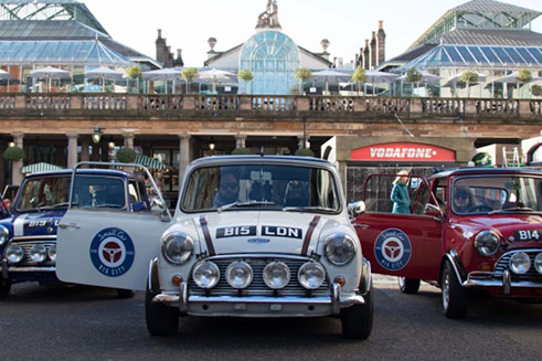 DMC England, London Mini Coopers
