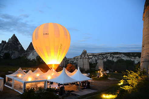 Gala Dinner at Cappadocia, Turkey