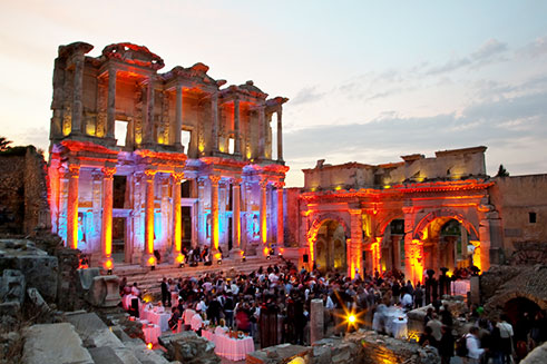 Gala Dinner in Ephesus Ancient City, Turkey DMC