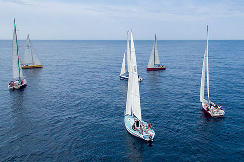 Sailing in Croatia