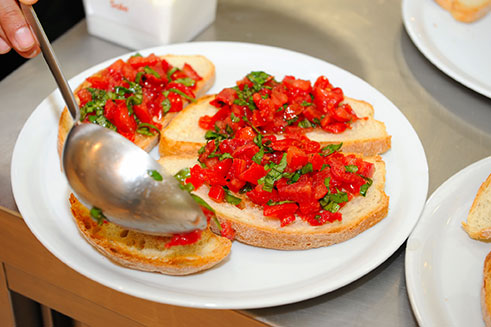 Bruschetta, Italy food