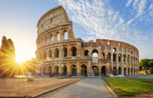 Colosseum in Rome, Italy