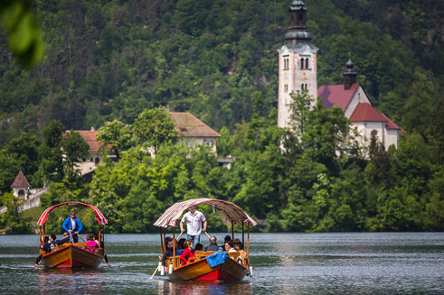 River boating in Slovenia, DMC
