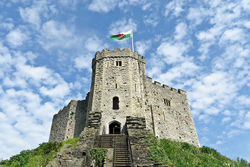 cardiff castle wales
