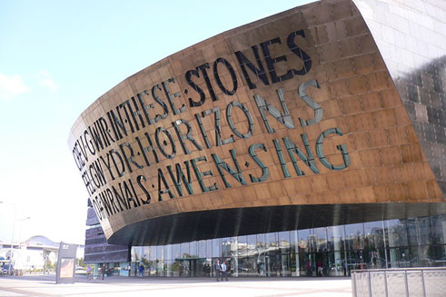 cardiff mermaid quay in wales