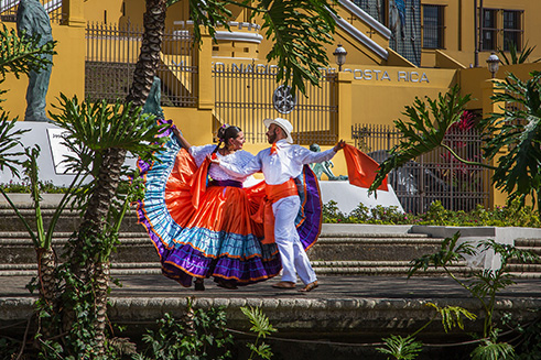 Costa Rica, dancers