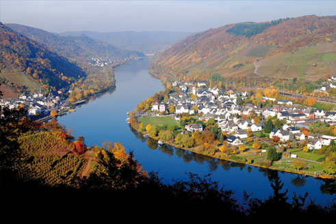Mosel 'Moselle' River in Germany